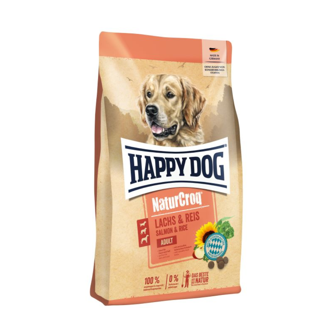 Happy Dog NaturCroq Salmão & Arroz