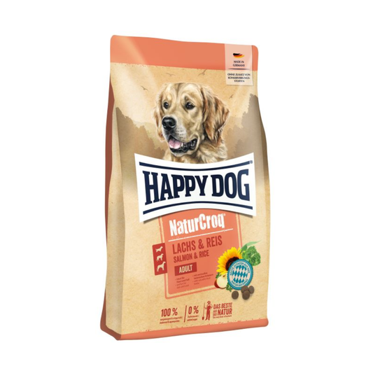 Happy Dog NaturCroq Salmão & Arroz