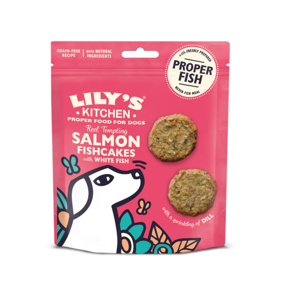Lily's Kitchen Snack Fishcake - Salmão