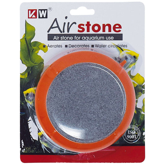 Difusor Airstone com Base – Disco 7,5 cm 💨