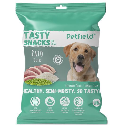 Snacks de pato para cães - Petfield 🦆
