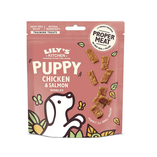 Lily's Kitchen Biscoitos Puppy Frango e Salmão