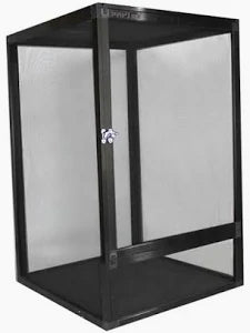 Terrário de Rede 45 x 45 x 80 cm Preto