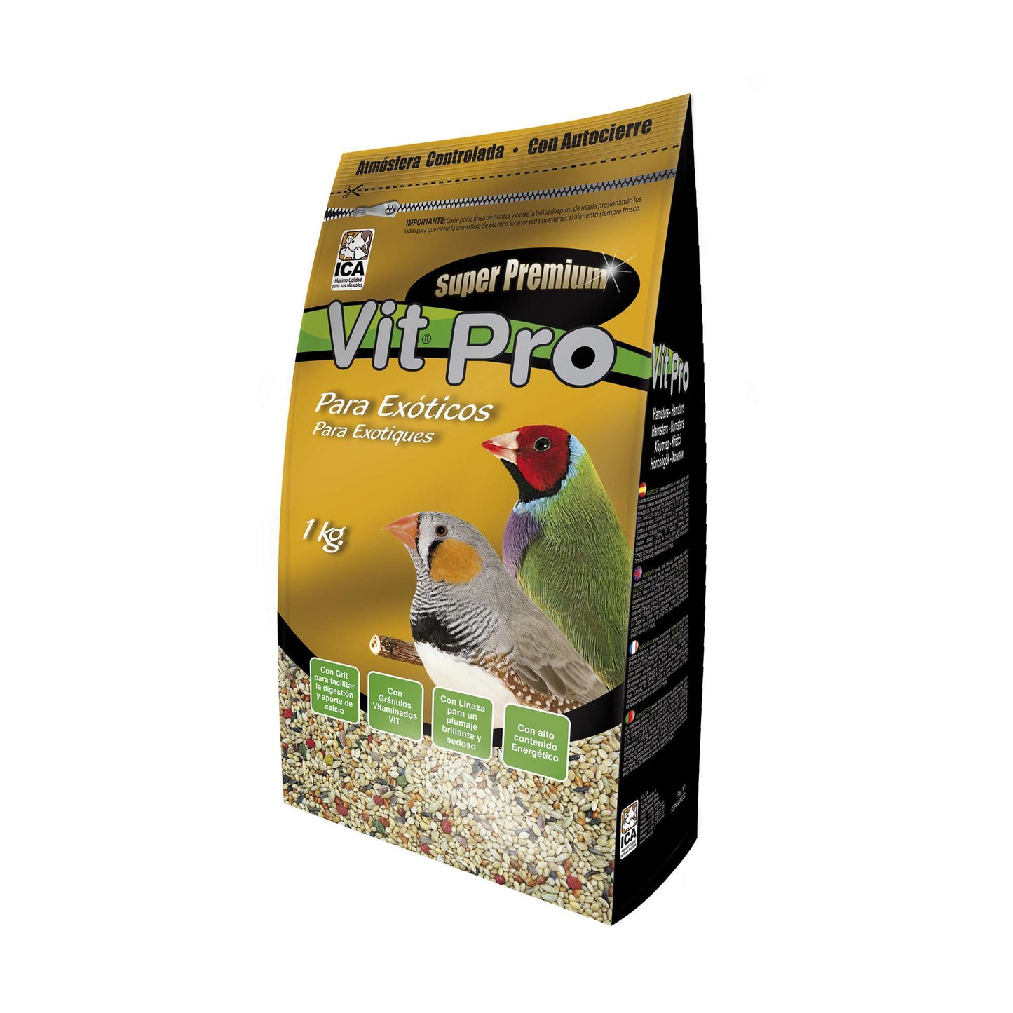 Alimento Exótico Vit Pro em Saco 🐦🌾