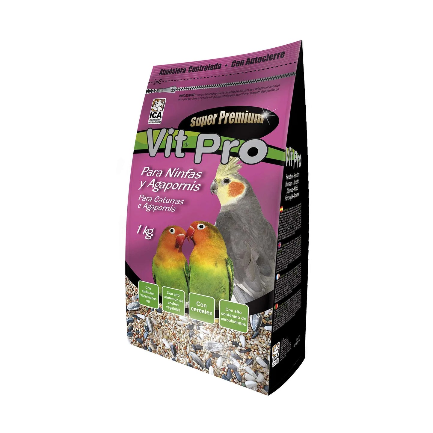 Alimento Vit Pro para Caturra & Agapornis