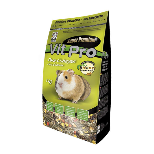 Ração Vit Pro para Porquinhos-da-Índia com Fecho Zip 🐹🌾