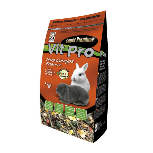 Alimento Vit Pro Zip para Coelhos Anões 🐰🌾