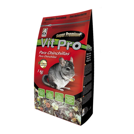 Alimento Vit Pro para Chinchila com Fecho de Correr 🐭🌾