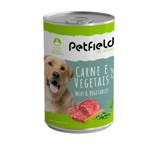 Petfield Comida Húmida para Cão - Carne e Vegetais 🥕